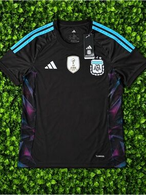 World Cup Adidas Argentina World Cup Jersey Black Size L NWT